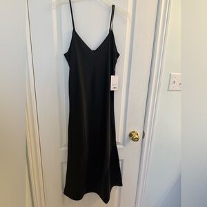 Knix Birds Papaya slip dress